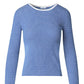 Akris Punto - Merino Sailor Stripe Round Neck Sweater