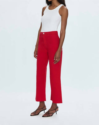Pistola - Penny Crop High Rise Wide Leg Pants