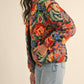 &Merci - Floral Puff Bomber Jacket