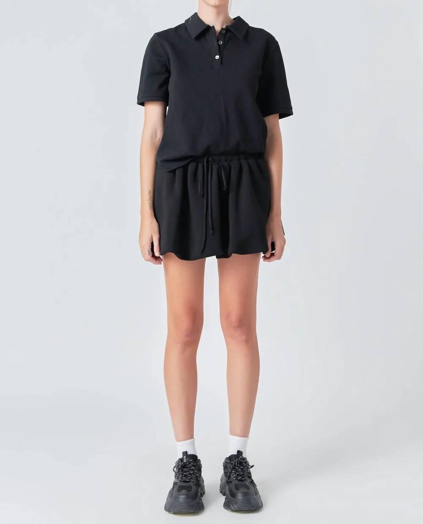 Grey Lab - Scuba Balloon Mini Skirt