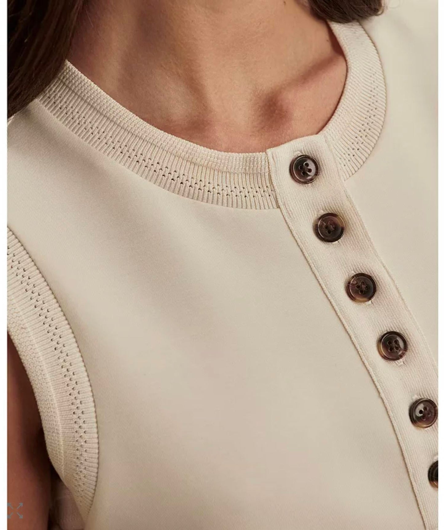 Varley - Marla button tank