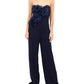 Lucian Matis - Floral Spray Strapless Jumpsuit