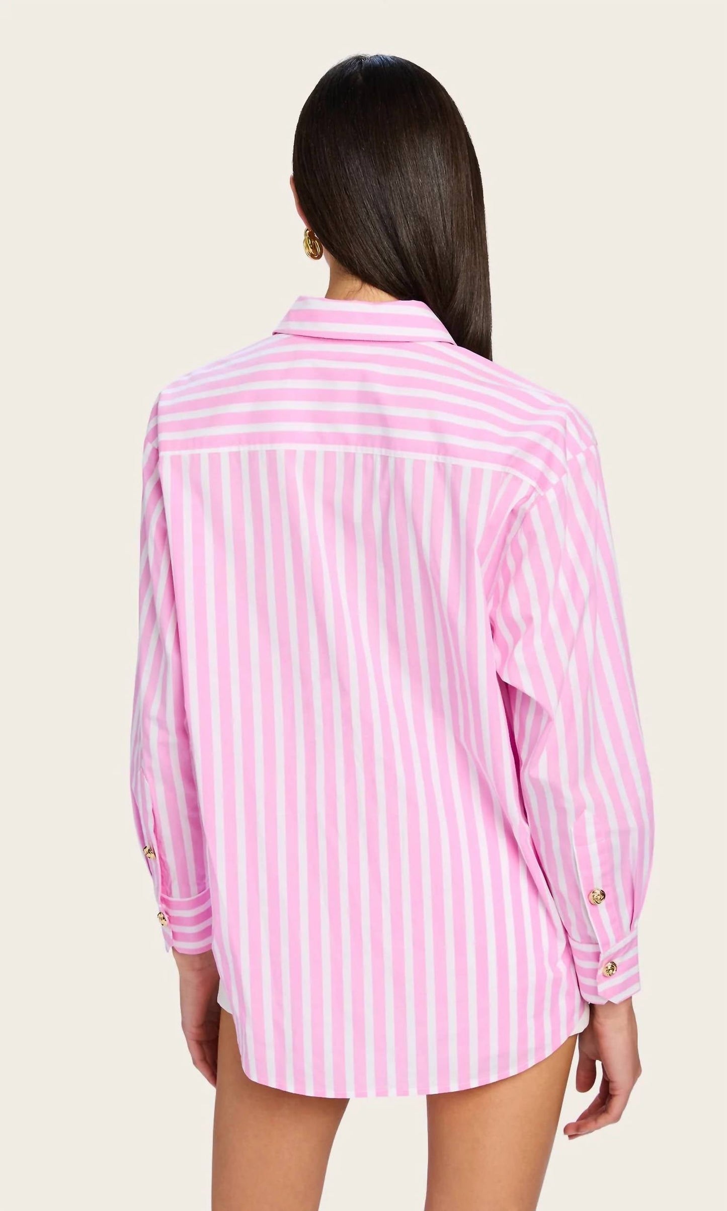 Generation Love - Meggy Wide Stripe Poplin Shirt