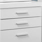 Rolling Mobile File Cabinet with Storage Drawers & Printer Stand