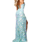 Rachel Allan - Strapless Figure-hugging Silhouette Prom Dress