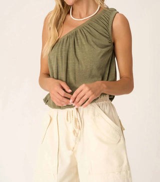 Project Social T - Dolce One Shoulder Tank Top