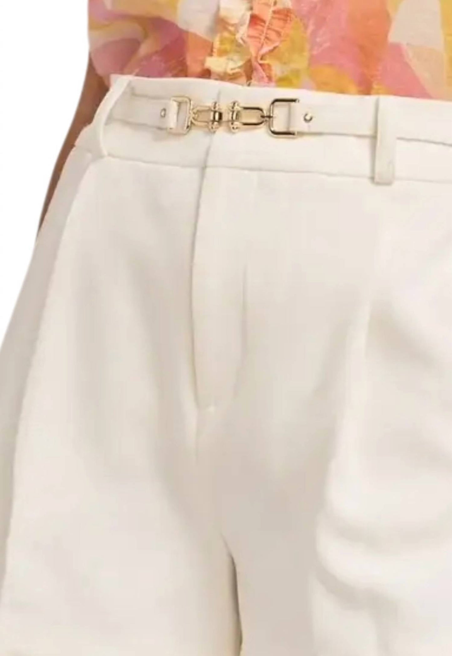 Generation Love - Glenn Metal Belted Shorts