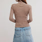 Free People - Brunch Girl Zip Up Top