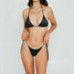 Gigizara - Cowrie Reversible Tie-Side Bottom 2-in-1 Stylish Versatility