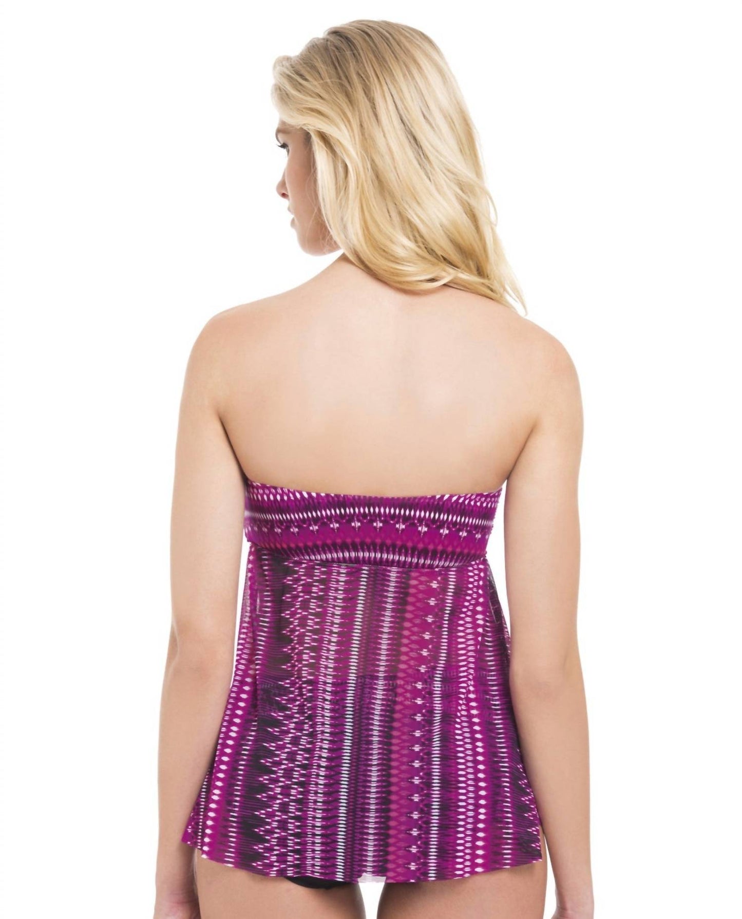 Profile By Gottex - Indian Sunset Bandeau Tankini Top