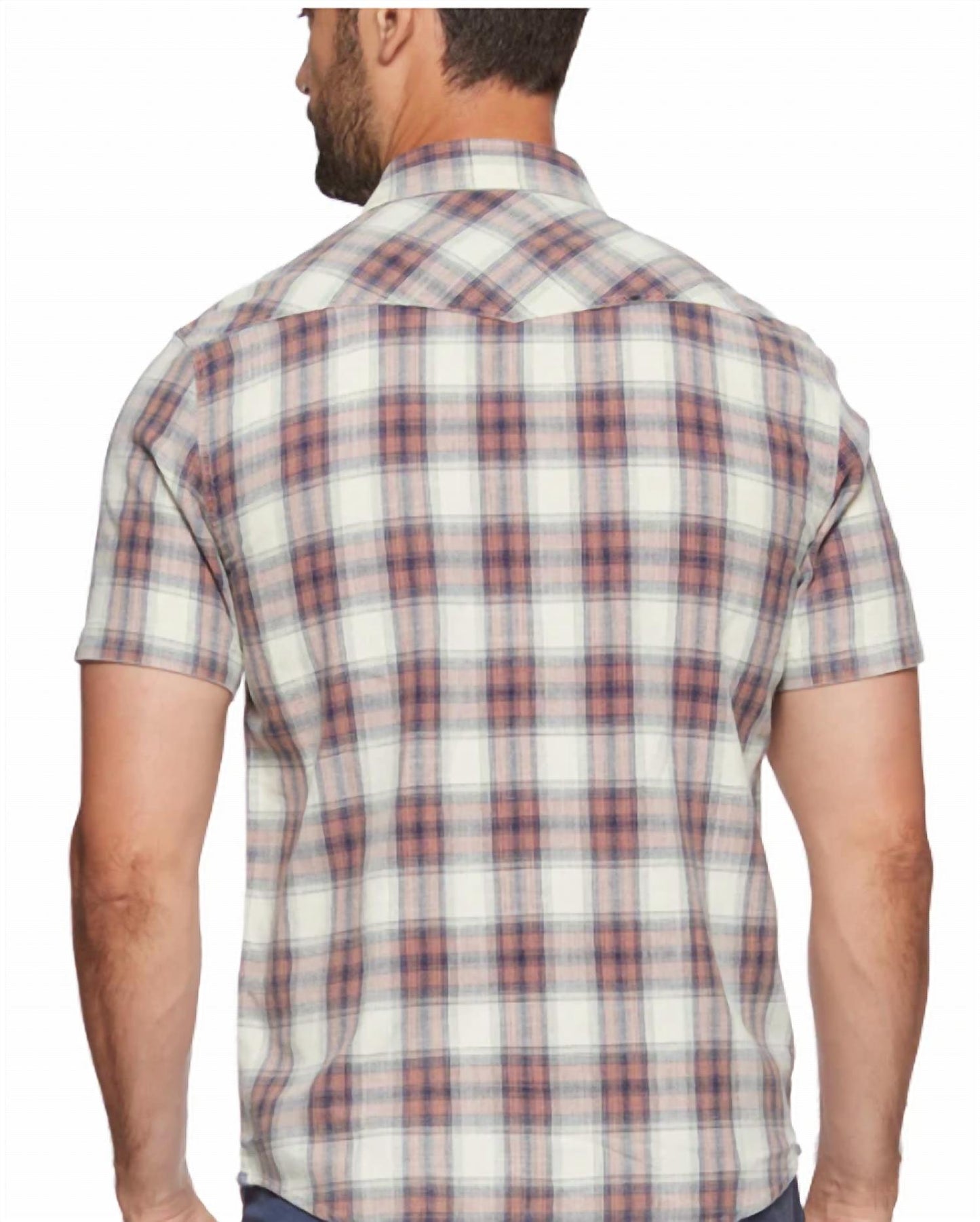 Flags & Anthem - Landrum SS Vintage Wash Western Pearl Snap