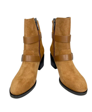 Donald Pliner - Women's Saddle Suede Leather Darby Ankle Boots