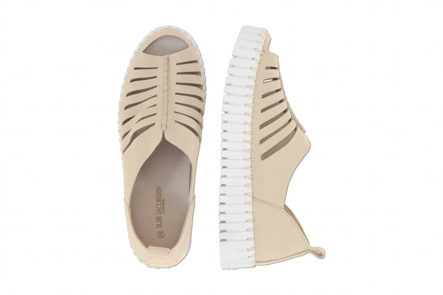 Ilse Jacobsen - Women's Tulip 9376 Peep Toe Sneaker
