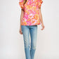 2 Hearts Apparel - Ruffled Neckline Top