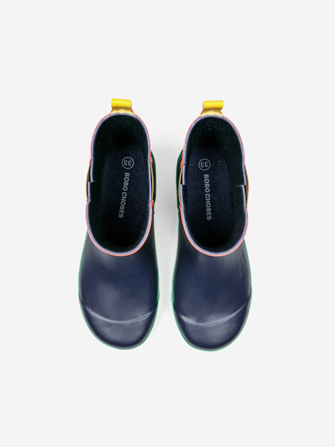 Bobo Choses - Kid's Striped Low Cut Rainboots