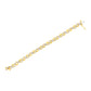 10K Yellow Gold Round-Cut Diamond Infinite Love Bracelet (1.00 cttw, I-J Color, I2-I3 Clarity)