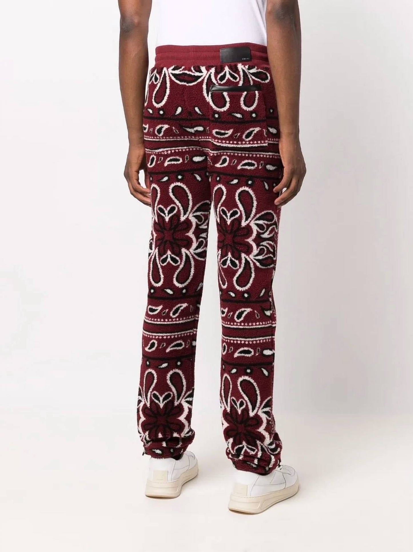 Amiri - Printed Bandana Fleece Pants