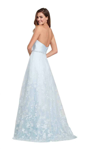 Ellie Wilde - Strapless Formal Prom Dress