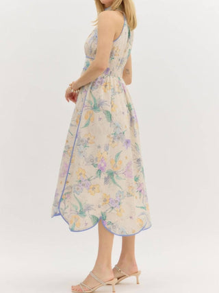 Entro - Kaia Halter Midi Dress