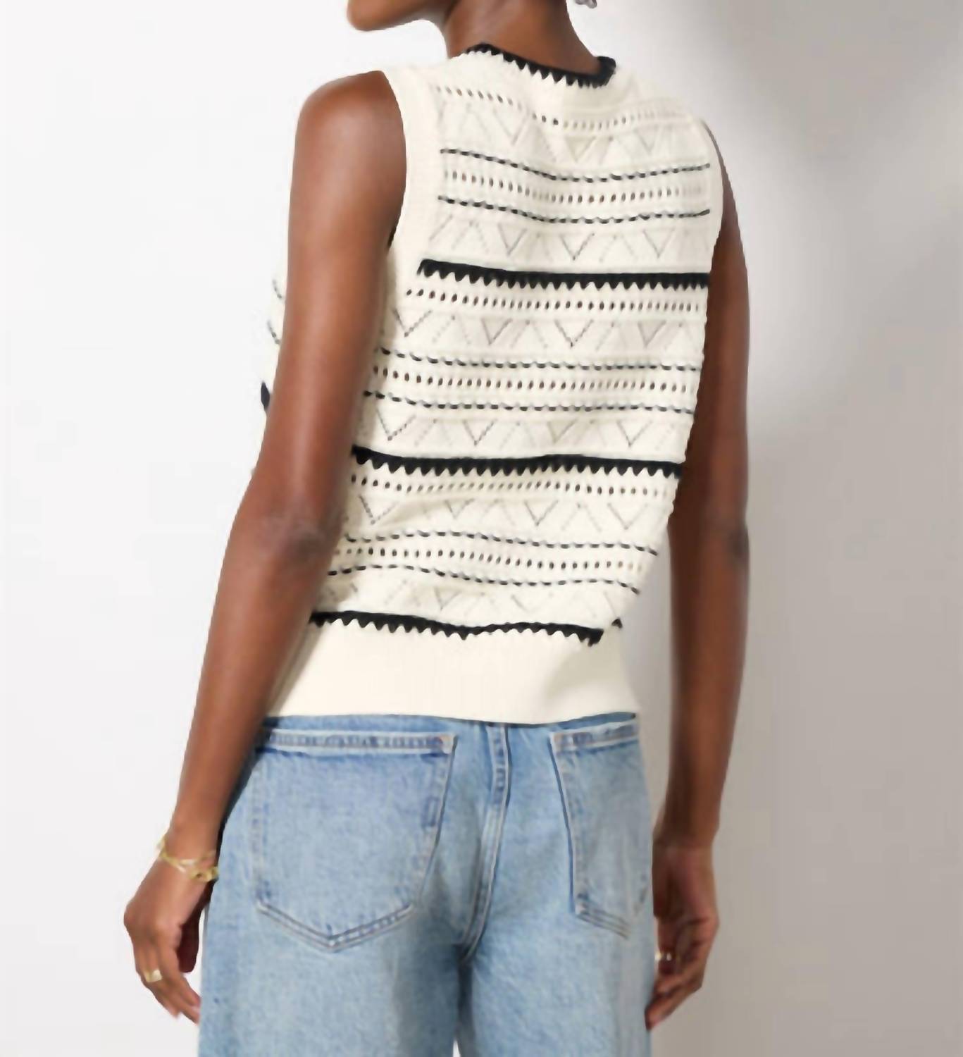 Varley - Athena Pointelle Knit Vest