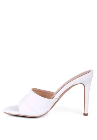 Rag Company - Women's Pleated Strap High Heal Sandal