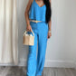 Lucy Paris - Mella Wide Leg Cargo Pants
