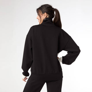 Coco + Carmen - Hilarie Two-Tone Zip Front Sweatshirt