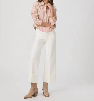 Paige - Sasha Ankle Wide Cuff Pants