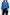 1.STATE Balloon Sleeve Sweater in Palace Blue, Size X-Large