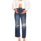 Pistola - CASSIE CROP SUPER HIGH RISE STRAIGHT JEAN