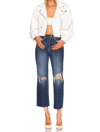 Pistola - CASSIE CROP SUPER HIGH RISE STRAIGHT JEAN
