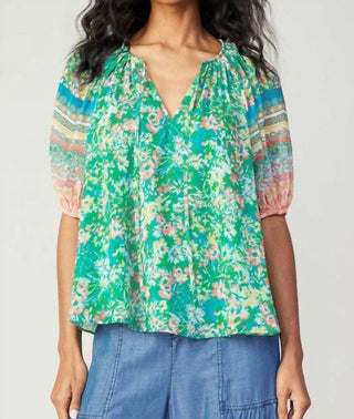 Current Air - Leighton Floral Top