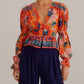 Farm Rio - Marias Floral Long Sleeve Blouse