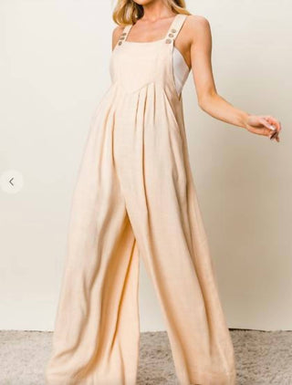 Bibi - Oatmeal Jumpsuit