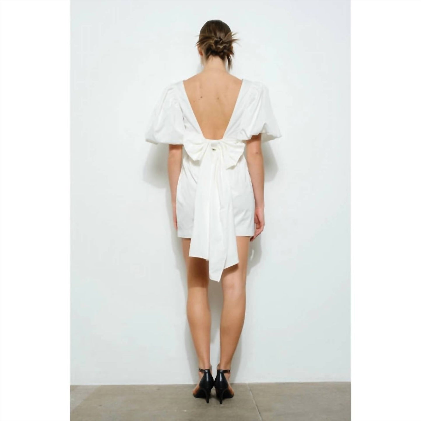Ina - Bow Back Mini Dress