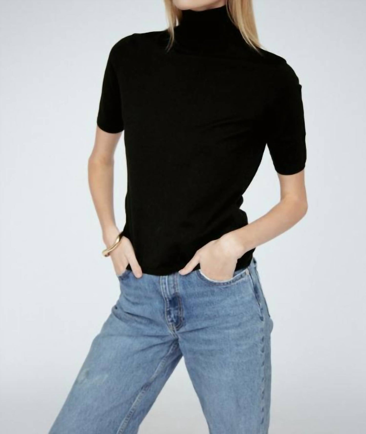 Amanda Maria - Viva Modal Turtleneck Top
