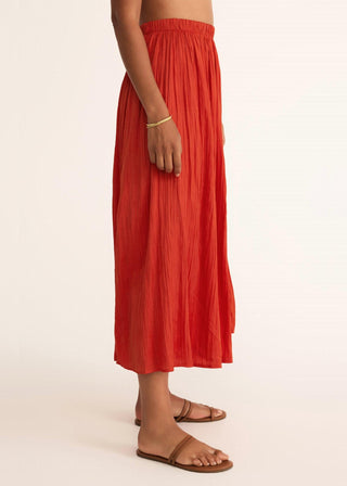 Z Supply - Women's Nicoline Crinkle Midi Skirt