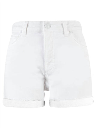 Kut From The Kloth - High Rise Roll-cuff Denim Shorts