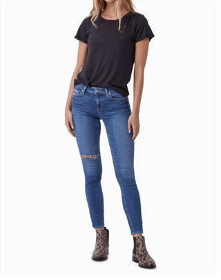 Paige - Verdugo Ripped Ankle Skinny Jeans