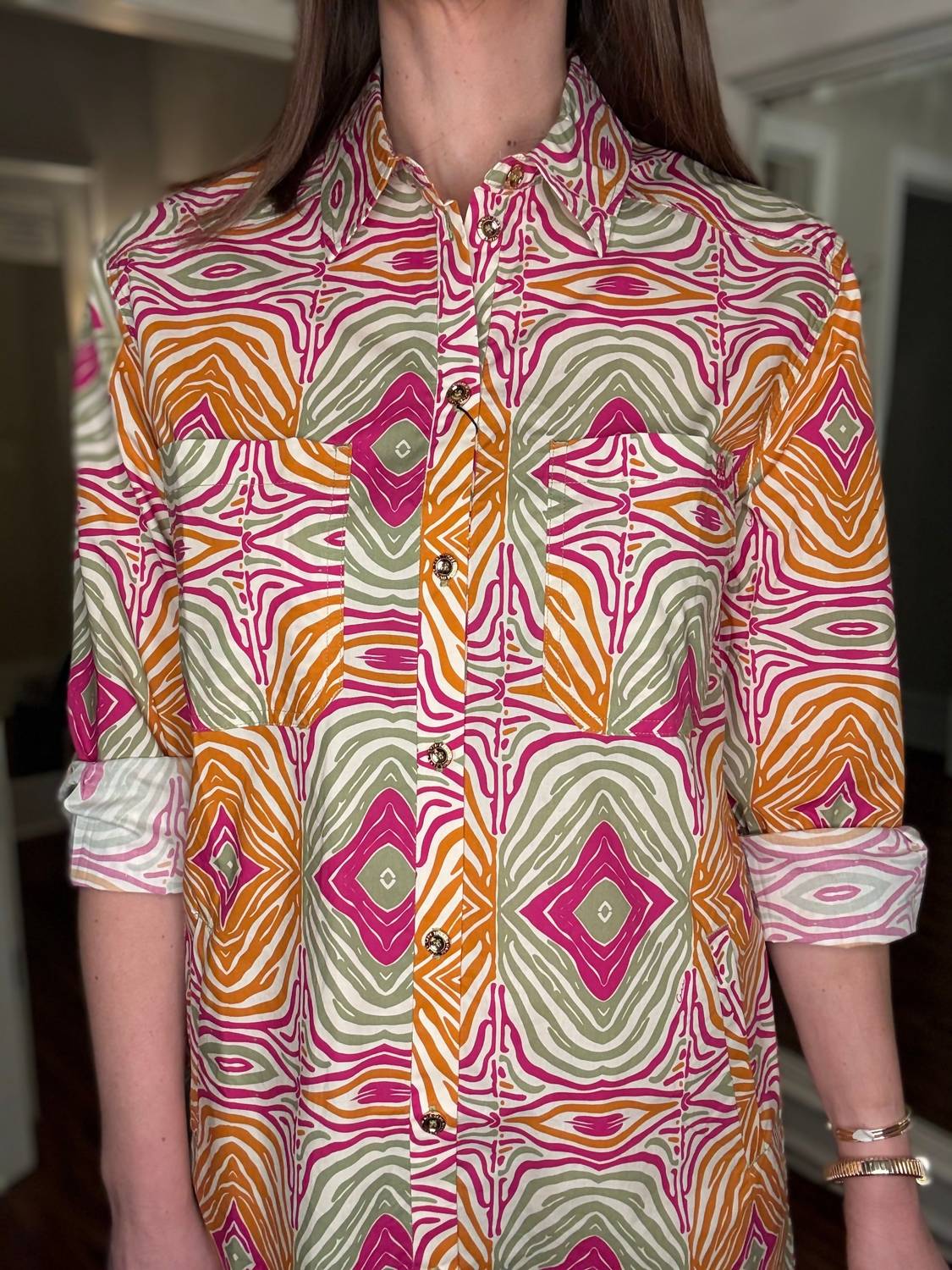 Care Tucker - Preslie Poplin Shirt Dress