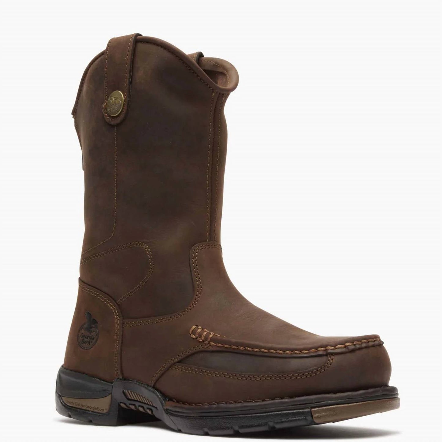 Georgia Boot - Men's Athens Pull On Work Boot - Wide