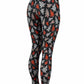 Julia Rose - CHRISTMAS TREE PLAID & LEOPARD PRINT LEGGINGS