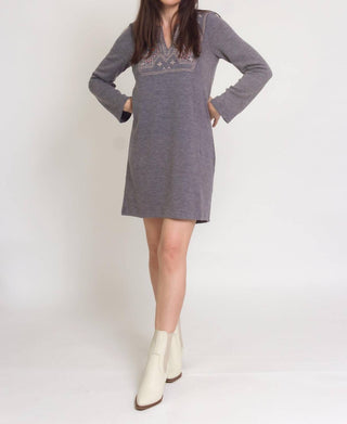 Thml - Martine Embroidered Sweater Dress