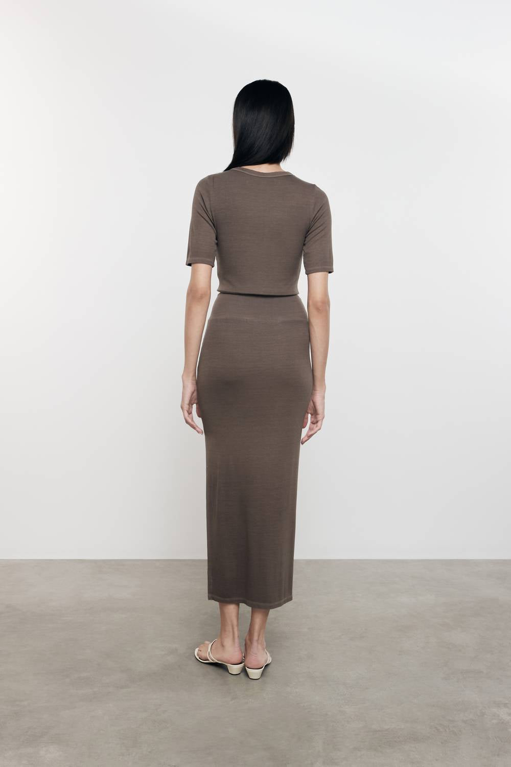 Enza Costa - STRETCH SILK KNIT ESSENTIAL SKIRT