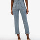 Kut From The Kloth - Elizabeth High Rise Crop Straight Leg Jeans