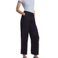 Theory - WIDE CROP PANT IN WASHED TWILL