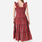 J.Marie - Rayna Ruffle Strap Midi Dress