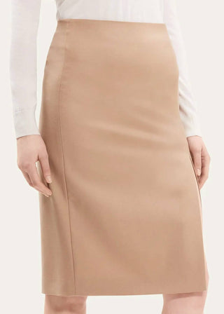 Theory - High Waist Side Slit Skirt