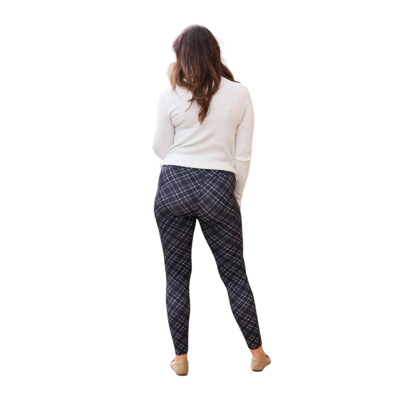 Julia Rose - Jillian Plaid Leggings