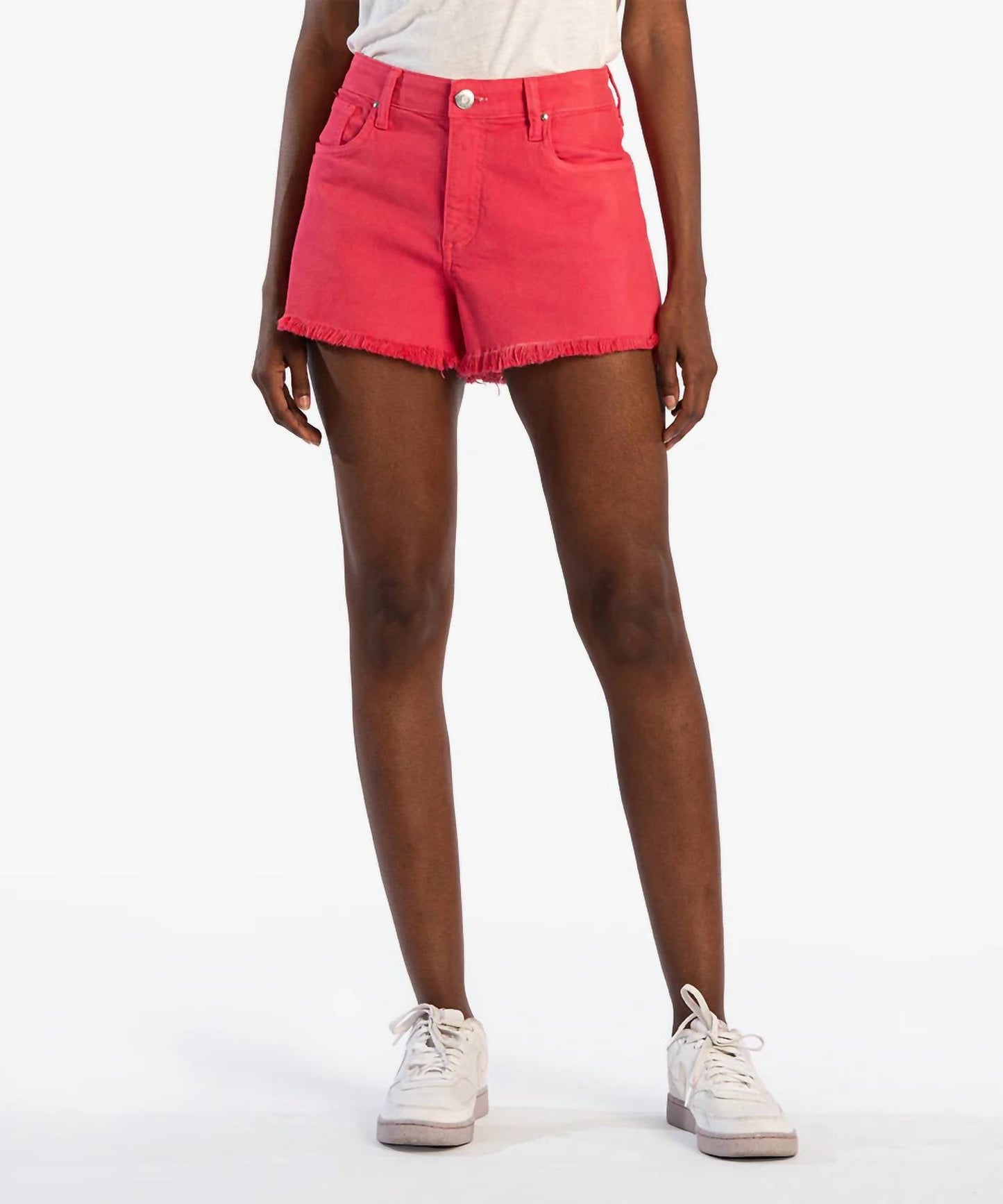Kut From The Kloth - Jane High Rise Short with Fray Hem